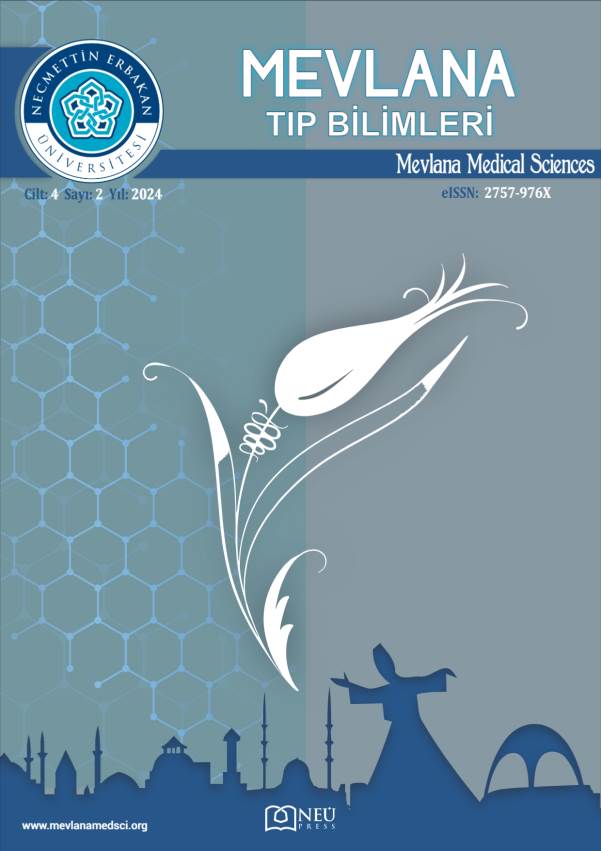 Mevlana Tıp Bilimleri Dergisi — غلاف المجلة