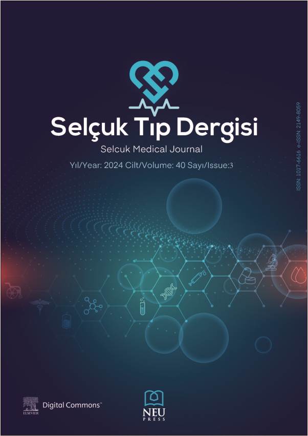 Selçuk Tıp Dergisi — غلاف المجلة